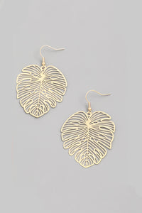 Gold Leaf Earrings