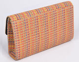 Natural Multi-Colored Clutch